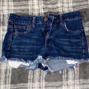 american eagle jean shorts